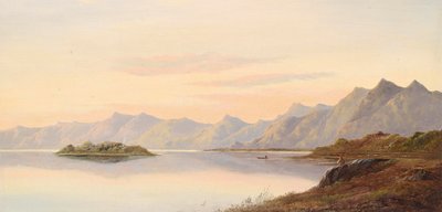 Scottish Landscape by Charles Robert Leslie
